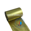 Thermotransfer-Barcodeband 55mm * 300m glänzendes Goldfolienband des Druckers